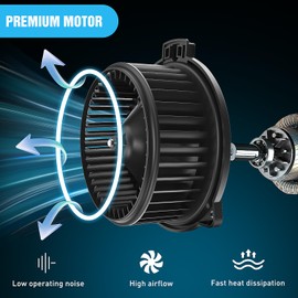 Nilight HVAC Heater Blower Motor Fan Fit for Toyota Corolla Matrix 2003 2004 2005 2006 2007 2008, AC Heater Blower Motor Replaces 8710302370 700057 TO3126102 87103-02070 8710302050 615-50187