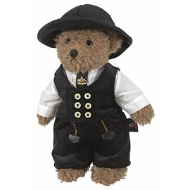 FHB 87800-20 Guild-Teddy Eddy Size 35 cm in Black, Universal