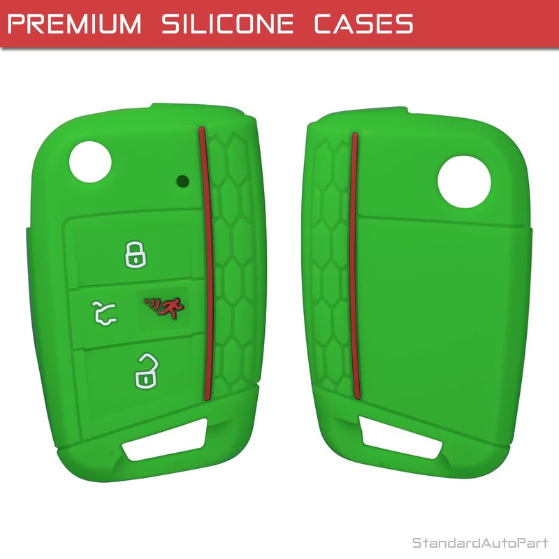 StandardAutoPart Funda de silicona para llave inteligente de proximidad de