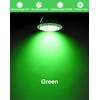 6-Pack MR16 Green LED Bulbs-Natural 5W 50W Halogen GU5.3 Base
