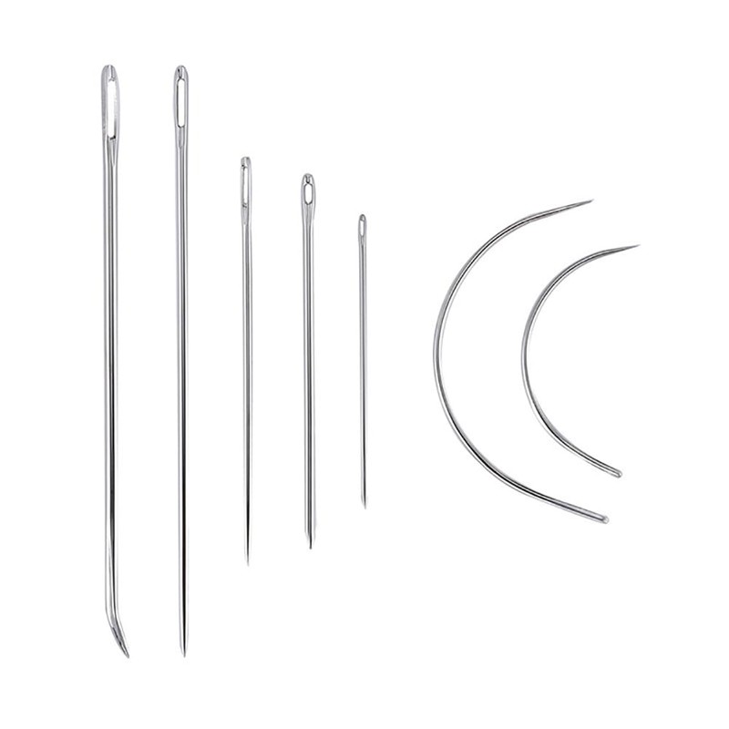 JIHUOO Upholstery Thread and Needles Kit 3 Rolls Extra Strong