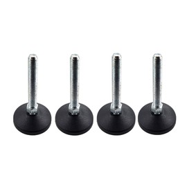 Levelling Machine Feet, Adjustable feet 38 Dia Thread M6 x 50mm (4 Pack)