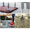 Levanco 1/2" X 4-1/2" Concrete Anchor, 304 Stainless Wedge Anchor