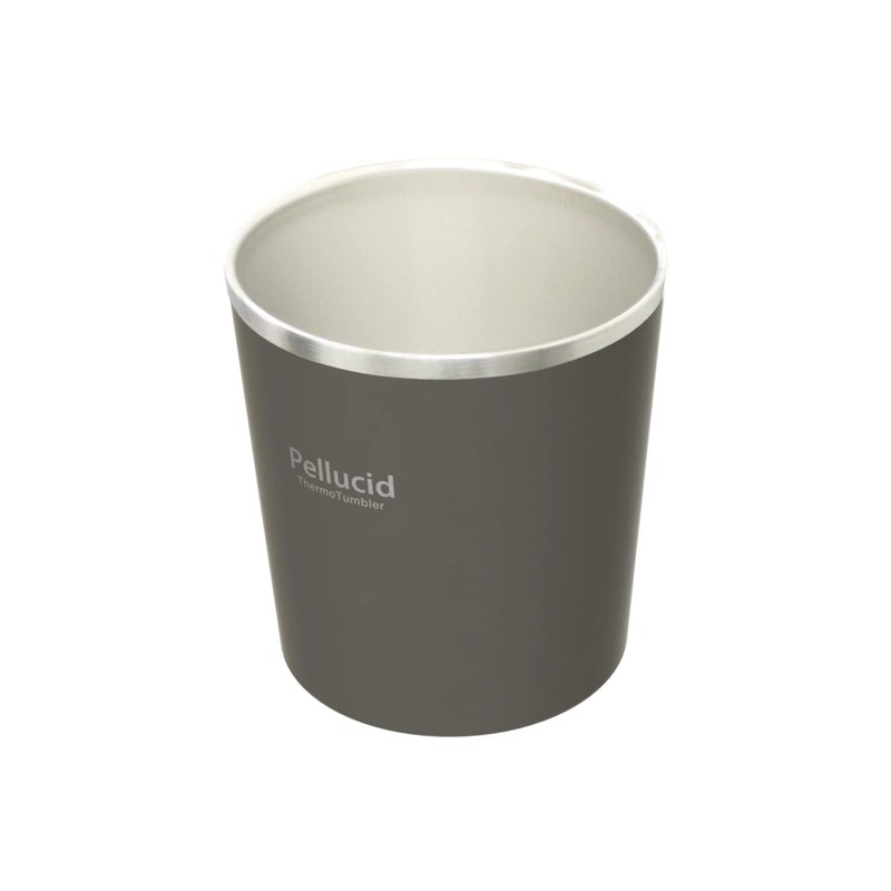Perseed PDK2113 Car Supplies, Drink Holder, Stainless Steel Thermo-Tumbler, Gray