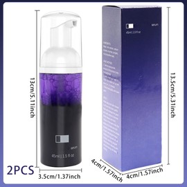 Zkaoai Purple Teeth Whitening Toothpaste, 2 Stück Lila Zahnpasta Weisse Zähne, Lila Zahnpasta Whitening, Purple Zahnaufhellung Zahnpasta, Purple Toothpaste für Zahnfleckenentfernung und Farbkorrektur