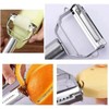 Pelador 4 en 1 de Cocina GENTERUN – Acero Inoxidable,