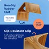Squatty Potty Slim Teak Toilet Stool - 7-inch Height |
