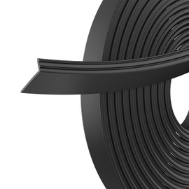 RV Slide Out Wiper Seal R854056 1-1/2" (Clip-On), 25' Weather Seal, Black Rubber Slideout Seal