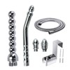 Metal Handheld Shower Set - with 3 Heads Nozzle -