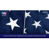 ALLIED FLAG American Flag 5x8 FT Embroidered Nylon US Flag,