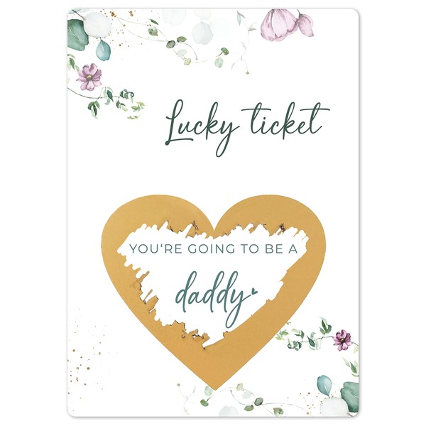 Jolicoon Pregnancy announcement scratch card - You are going to