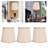 3Pcs Small Lamp Shades Soft Cloth Hand Crafted Safe Design