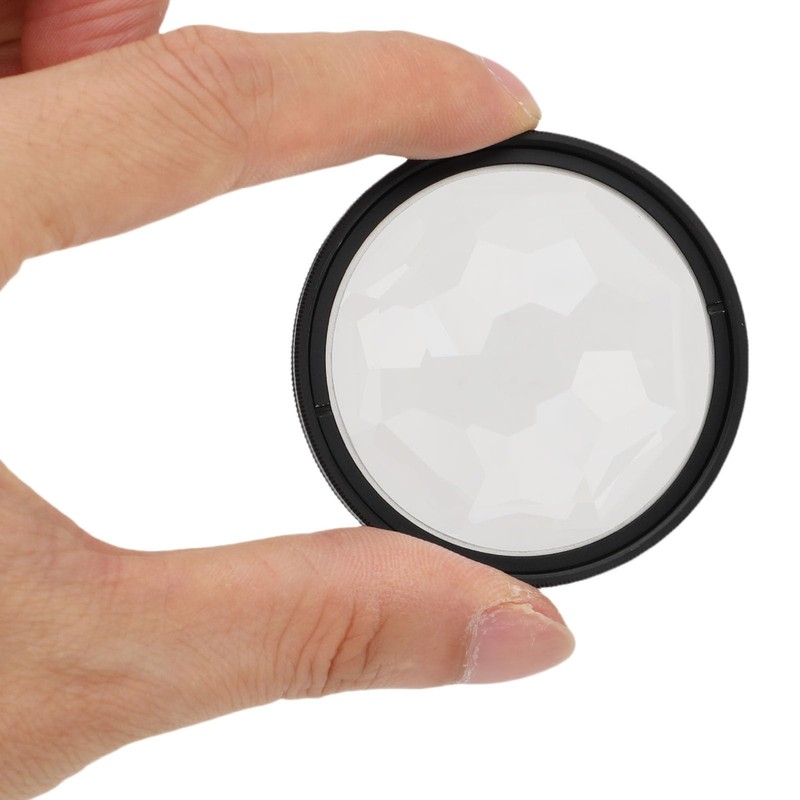 XUMIUZIY 49MM Kaleidoscope Filter, Kaleidoscope Prism Lens Filter MRC Coated