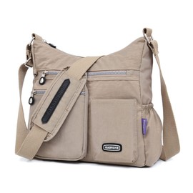 NOTAG Women's and Men's Shoulder Bag, Nylon, Waterproof, Multi-functional, Crossbody Bag, Large Capacity, Lightweight, Organizer for Small Items, Casual, Popular, for School, Work, Travel, Unisex