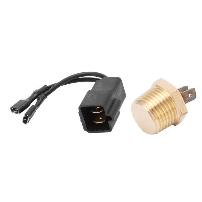 Thermal Fan Sensor Switch with Plug High Performance ABS Copper