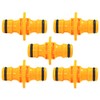Hozelock 5 x Double Coupling Coupling for Hose Extension 1/2