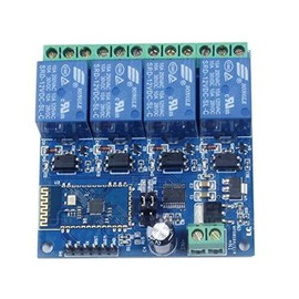 12V 4CH Remote Control Switch Relay Module for Android Mobile Motor LED Light DIY Electronic Kit