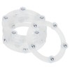 uxcell 12Pcs 2 Inch Rotating Swivel Stand with Steel Ball