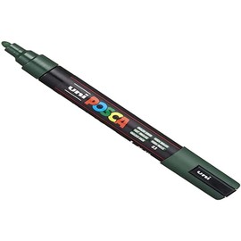 POSCA Pigment Marker PC-5M, English Green