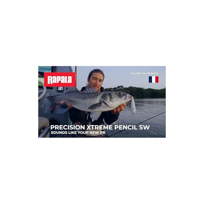 Rapala Precision Extreme Pencil Saltwater 4.25" Pearl White PXRPS107-PW