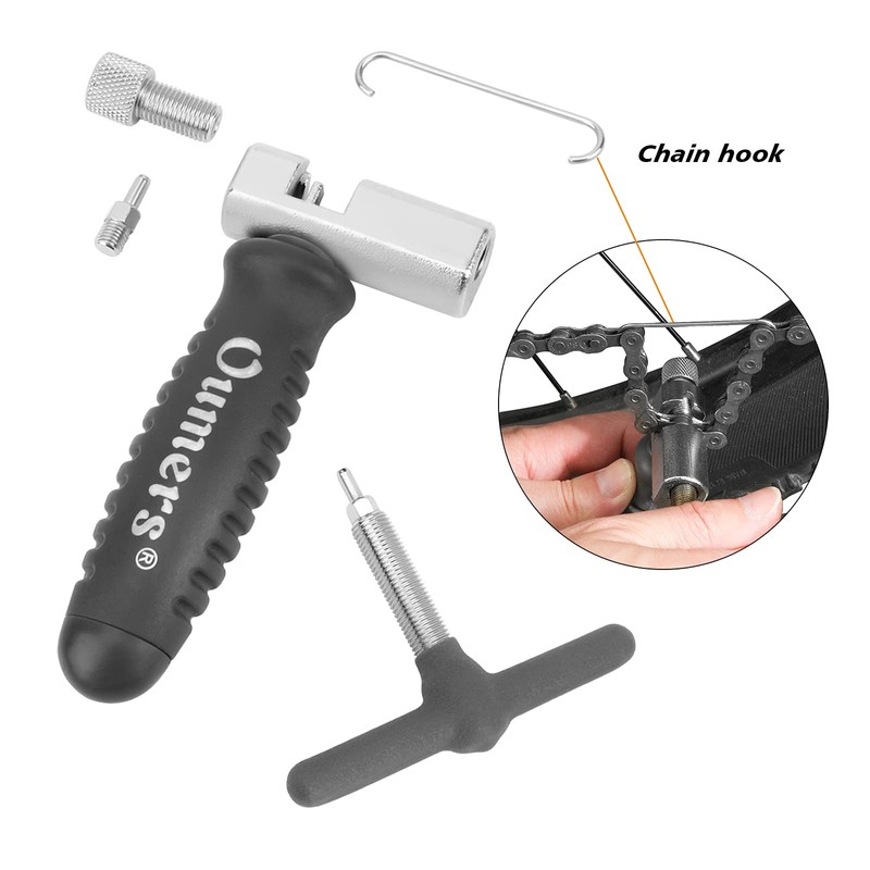 Oumers Bike Chian Breaker Tool, Universal for 7 8 9