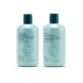 SHAMPOO Y ACONDICIONADOR THICKER FULLER HAIL PARA FORTALECER EL CABELLO