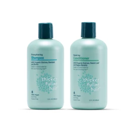 SHAMPOO Y ACONDICIONADOR THICKER FULLER HAIL PARA FORTALECER EL CABELLO