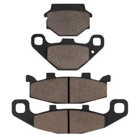 SOLLON Front and Rear Brake Pads for Kawasaki KLE 500 KLE 500 1991-2007 GPZ 500 S 1994-2001 KLE 250 KLE250 1995 1997 2000 2001 KL 650 1989-1992 KAWASAKI ZZR 250 1990-2001