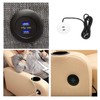 Sofa USB Charging Socket, Universal Flush-Mounted Installation 5V Dual USB