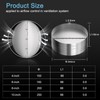 [Upgraded] Hon&Guan 10 Inch Duct Backdraft Damper, One-Way Airflow Ducting