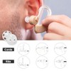 10 Hearing Aid Domes, 8 mm, Compatible with Oticon RIC