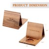Book Nook Reading Valet with Cup Holder, Wooden Book Stand