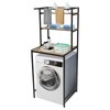 Akynjtbca 3 Tier Laundry Room Drying Rack,Over The Washer and