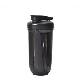 Mezclador De Proteínas / Vaso Deportivo / Shaker De Gimnasio Color Negro