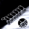 moonwood 7pcs Metal Photo Keychain Cover Photo Frame Locket Pendant