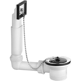 Viega 100834 7462,71 Drain and Overflow Set 1 1 / 2-inch connection, Plates Diameter: 70 MM for Washing