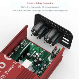 Pro Chaser 400W Power Inverters for Vehicles - DC 12v to 110v AC Car Inverter Converter
