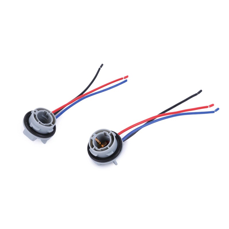 Unbranded 2PCS 1157 2357 LED Pig Tail Plug Stop Brake