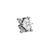 PIERCINGLINE Titanium Screw Attachment with External Thread 0.9 mm Crystal