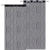 Arsvita String Curtain Metallic Look String Curtain Door Curtain with