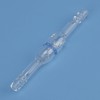 Labasics Glass Check Valve, Borosilicate Glass Check Valve with Dual