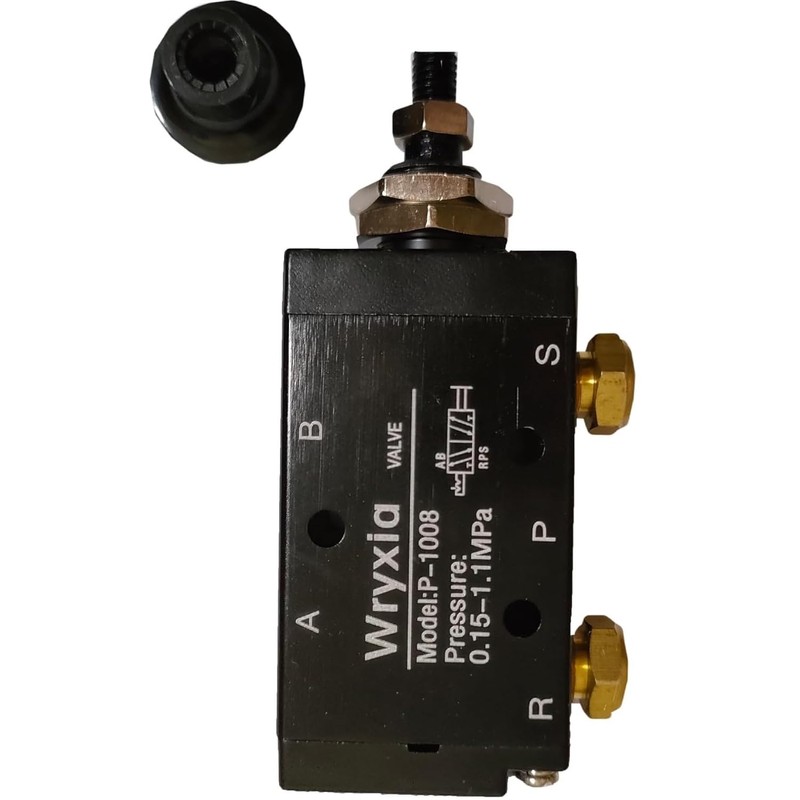Wryxia Air Valve Push-Pull 4 Way 2 Position Manual Dump