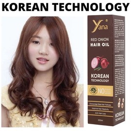 Yana Yana Natural Red Onion Hair Longer Oil By Korean Technology