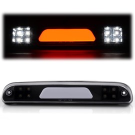 G-PLUS LED 3rd Rear Brake Light Cargo Lamp Compatible with Ford F250/F350/F450/F550/Super Duty 1999-2016,Clear lens Black Housing YC3Z13A613BA,CC3Z13A613B