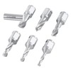 Accusize Industrial Tools 6pcs/Set H.S.S. Fully Ground Drill Set with