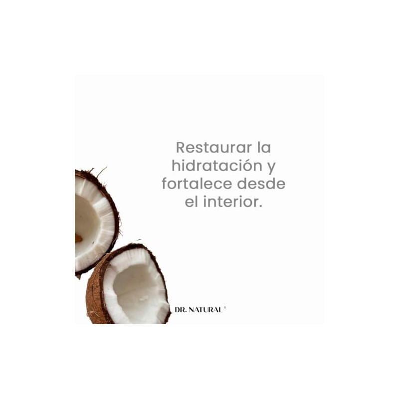Dr. Natural Acondicionador Sin Sulfatos y Parabenos | Tratamiento para