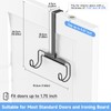 XILIMEN Ironing Board Holder Wall Mount, Over The Door Ironing