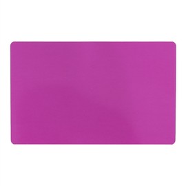 50Pcs Metal Business Cards Blank Laser Engraved Aluminium Alloy Thickness for Customer DIY Gift Cards 5 Colors (Optional)(purple)