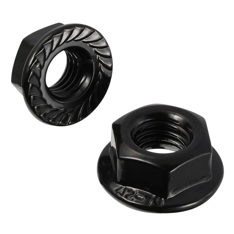 Nut M8, Pack of 20 Nuts Set, Locking Nuts, Stainless
