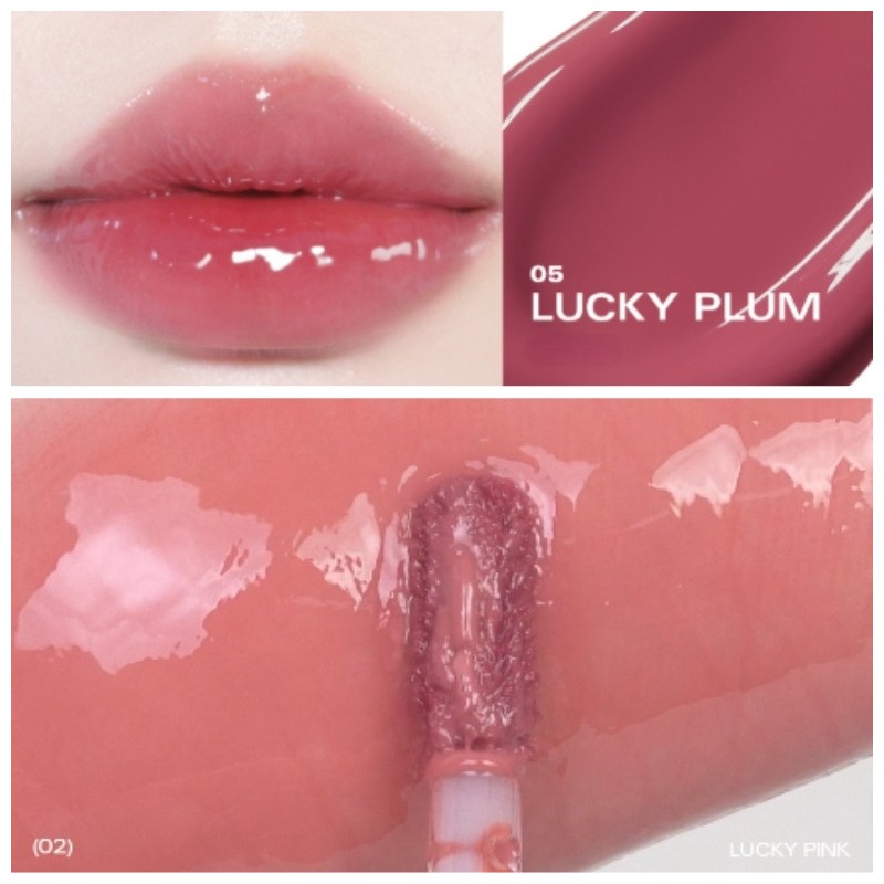 BBIA Lucky Shine Tint 2colors Set, Color1#$%Color2:03 Lucky Peach-03 Lucky